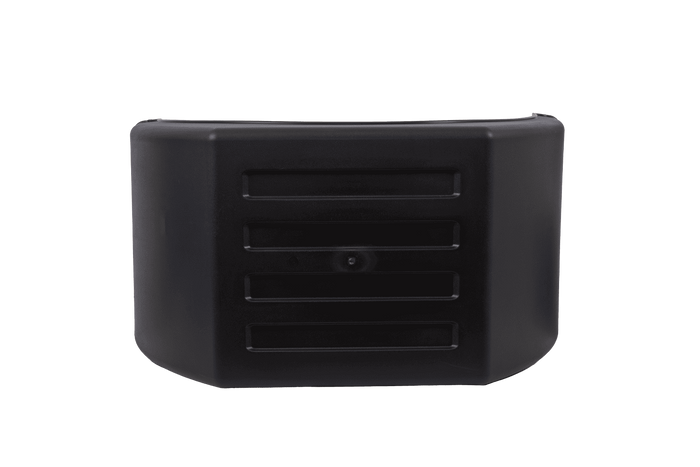 Двойные крылья для прицепа 15-16" DOMAR DK3120 плоская колесная арка 1000/510 мм с белым ободом