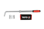 Удлиняемые торцевые ключи для колес YATO YT-08040, размеры 17x19 мм, 21x23 мм.