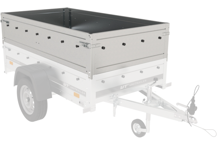 Алюминиевые боковые стенки BIS для прицепа UNITRAILER GARDEN 201 KIPP ALU