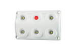 HORPOL LWD2153 LED 900lm automašīnas salona lukturis ar slēdzi