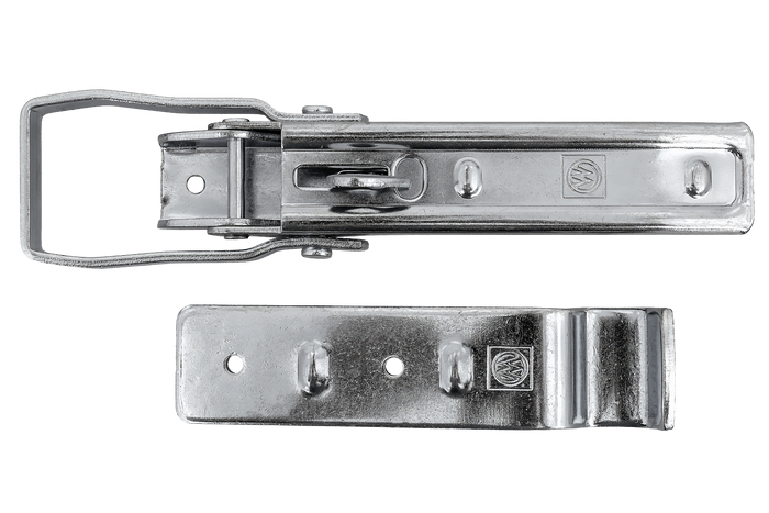 Боковая сцепка с застежкой WINTERHOFF BV 20-1 + BVG 20-A, комплектное боковое закрытие прицепа