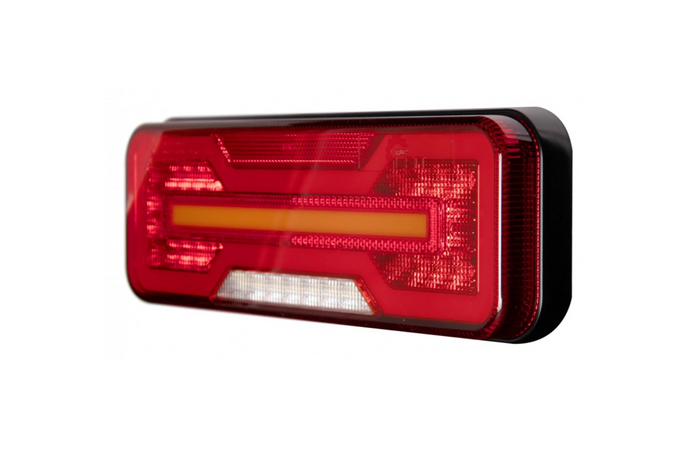 TruckLED L1871+L1872 LED NEON DYNAMIC aizmugurējie lukturi, 0,35 m kabelis, 6 funkcijas, kreisais+labais
