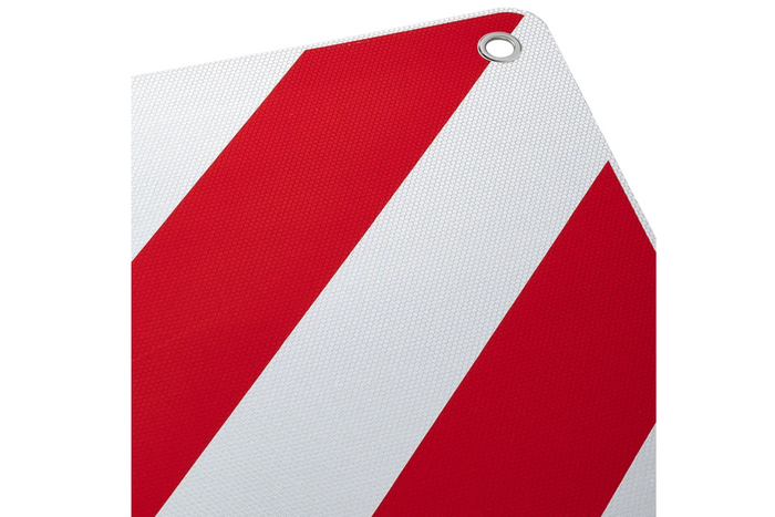 ProPlus 361234V01 aizmugurējā brīdinājuma zīme divpusēja tāfele 50x50cm