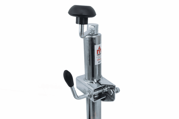 Žokeja ritenis ar skavu UNITRAILER 150kg 48mm 505-730mm