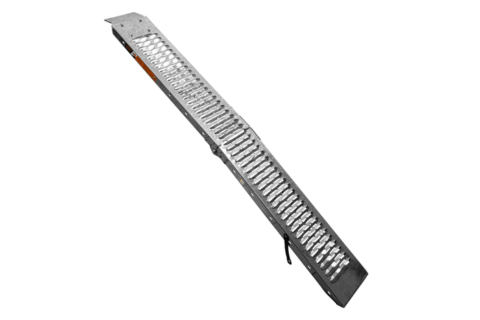 UNITRAILER ALR004B salokāma tērauda rampa piekabei 190 cm 200 kg