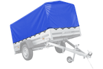 Pārsegs Unitrailer 2312/230 KIPP H-800 BLUE