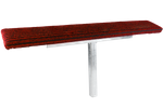 UNITRAILER plakans sānu balsts, garums 59cm, augstums 8cm, laivas piekabei