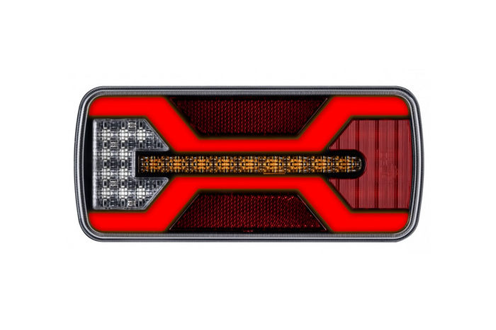 Задний фонарь KAMAR X-SPIDER L2431, 5-контактный, 6 функций, правый