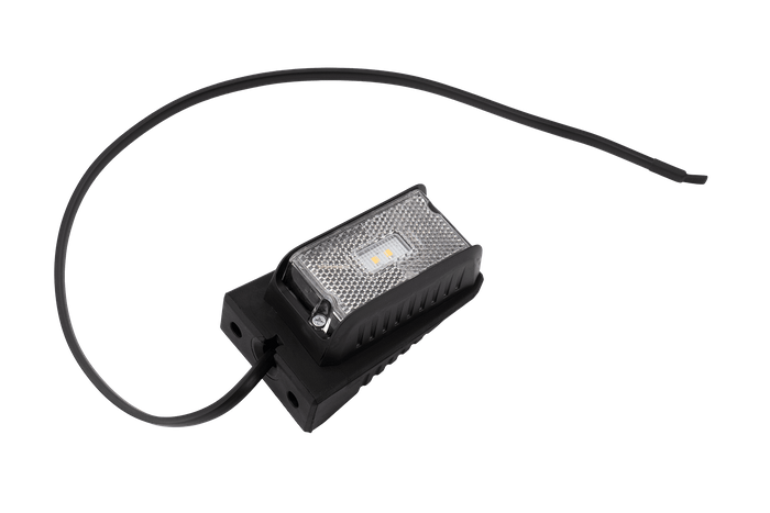 DOBPLAST DPT15 LED белый универсальный габаритный фонарь с держателем