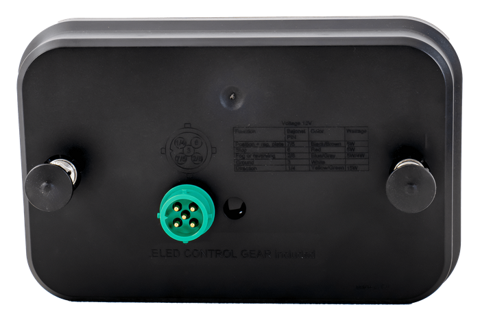 Комплект освещения: задние фонари FRISTOM FT-270 LED + боковые габаритные фонари FRISTOM FT-145 LED + жгут проводов MANTES 7 м 7-PIN