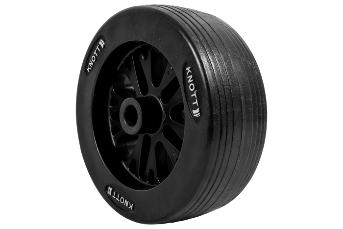 Запасное колесо для опорного колеса KNOTT 6D7691.002, пластиковое, 210x75 мм.