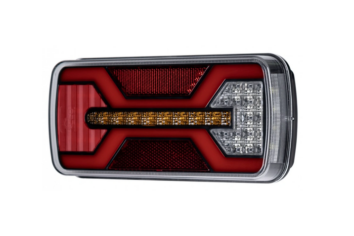 Задние фонари KAMAR X-SPIDER L2430+L2431, штыревой разъем 5PIN, 7 функций, левый+правый