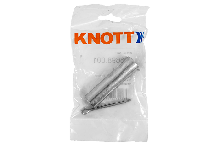 KNOTT 406698.001 atbalsta riteņa ass, bukse 78x20mm