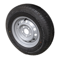 OUTLET Pastiprināts ritenis piekabei LINGLONG TIRE 165/80 R13C 96/94N UNITRAILER RIM 4.5Jx13"H2 5x112 ET:30