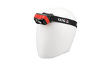 Налобный светодиодный фонарь YATO YT-085942 с датчиком движения, световой поток 1000 лм.