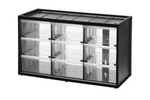 Darbnīcas organizators ar 9 atvilktnēm STANLEY OPP skapītis 365x210mm