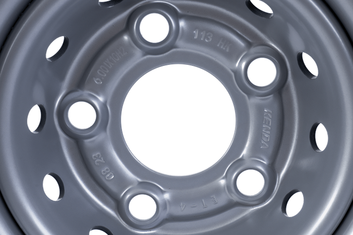 Диск стальной для прицепа KENDA 6Ix10"H2 5x112 ET:-4