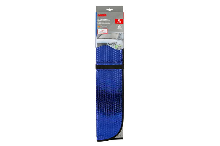 Солнцезащитный коврик LAMPA Max Reflex XL для окна, размер 145x72 см.