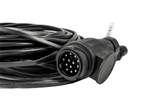 MANTES elektroinstalācijas piekabes instalācija 8m 13 PIN PLUG BAYONET 2x 8 PIN