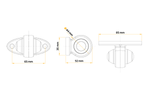 Universāla LED marķierlampa HORPOL LD 465