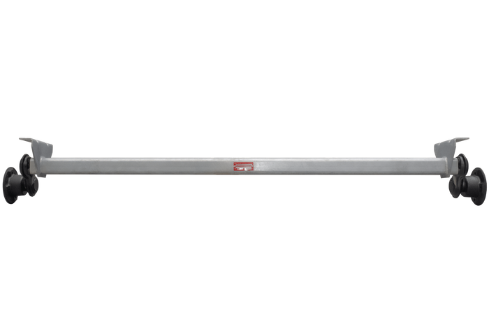 KNOTT VG7-L bezbremžu ass UNITRAILER piekabei 750kg 1505mm 1805mm 4x100