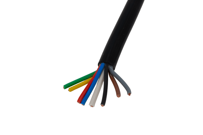 HYBSZ YLY-S 8x1 astoņu dzīslu elektrības kabelis - 1m