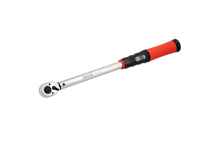 YATO 1/2" 40–220Nm 4 daļu griezes momenta atslēgu komplekts riteņu nomaiņai