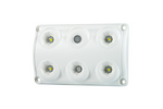 HORPOL LWD2157 LED 900lm automašīnas salona lukturis ar slēdzi un sarkanu diodi